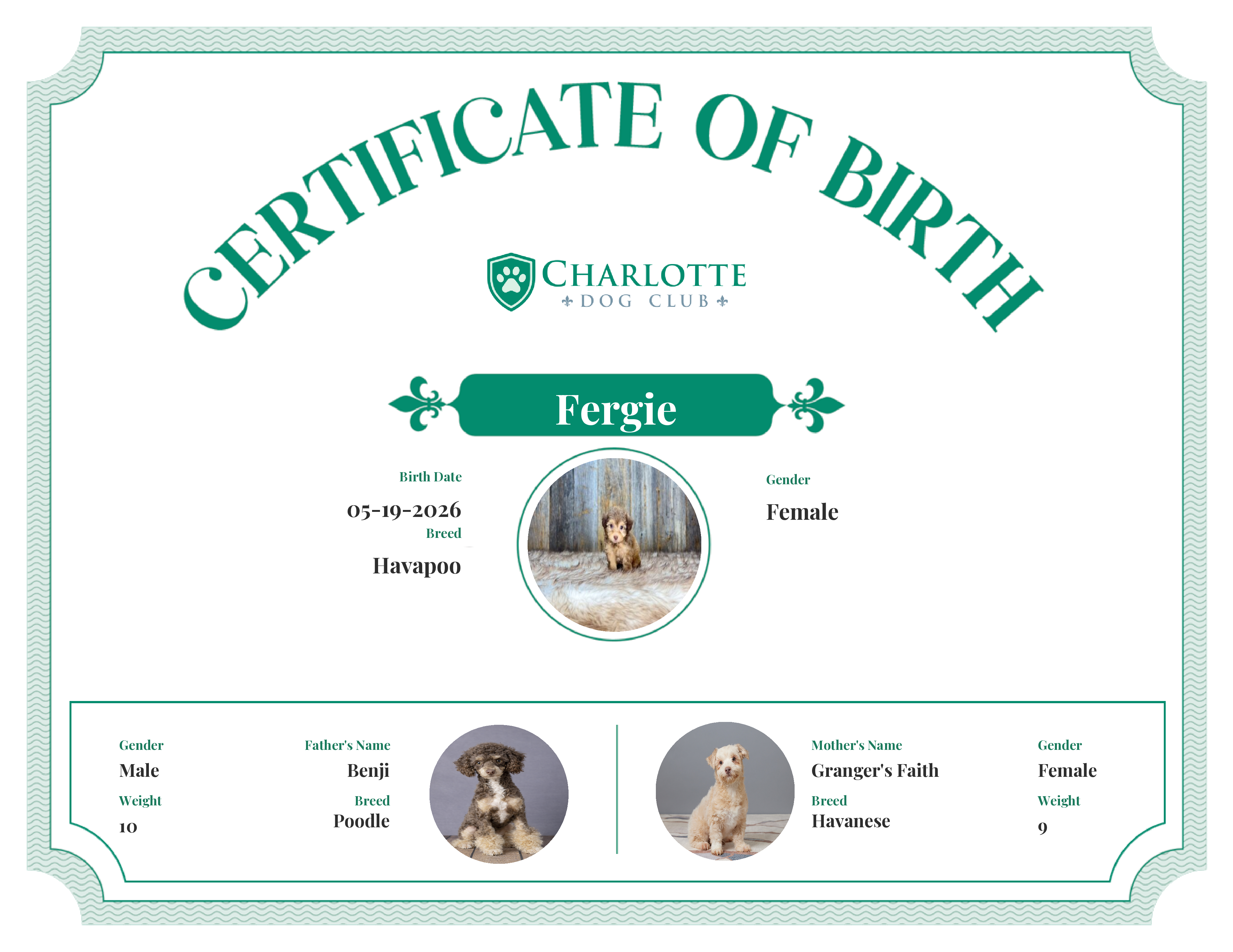 Fergie's Birth Certificate