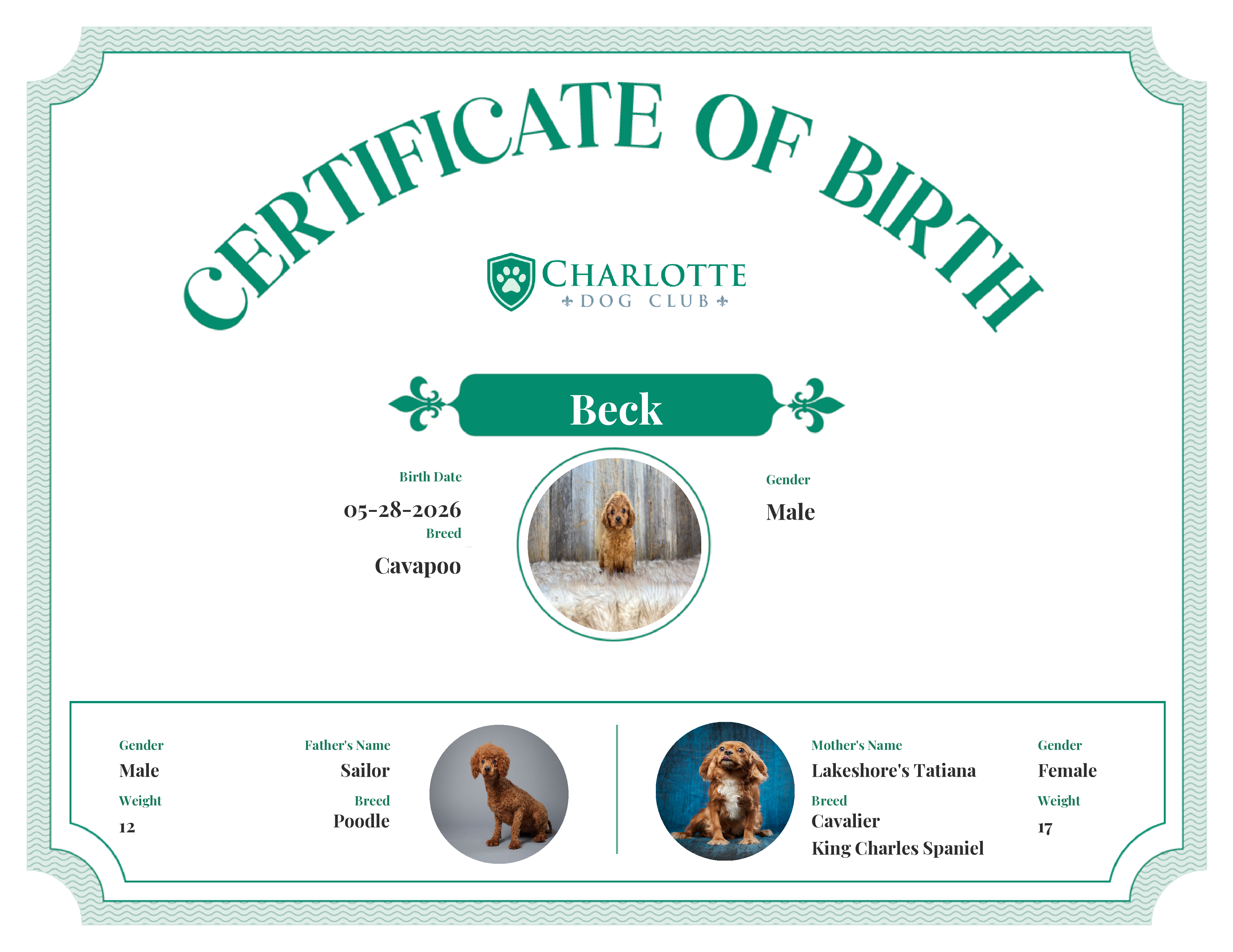 Beck*'s Birth Certificate