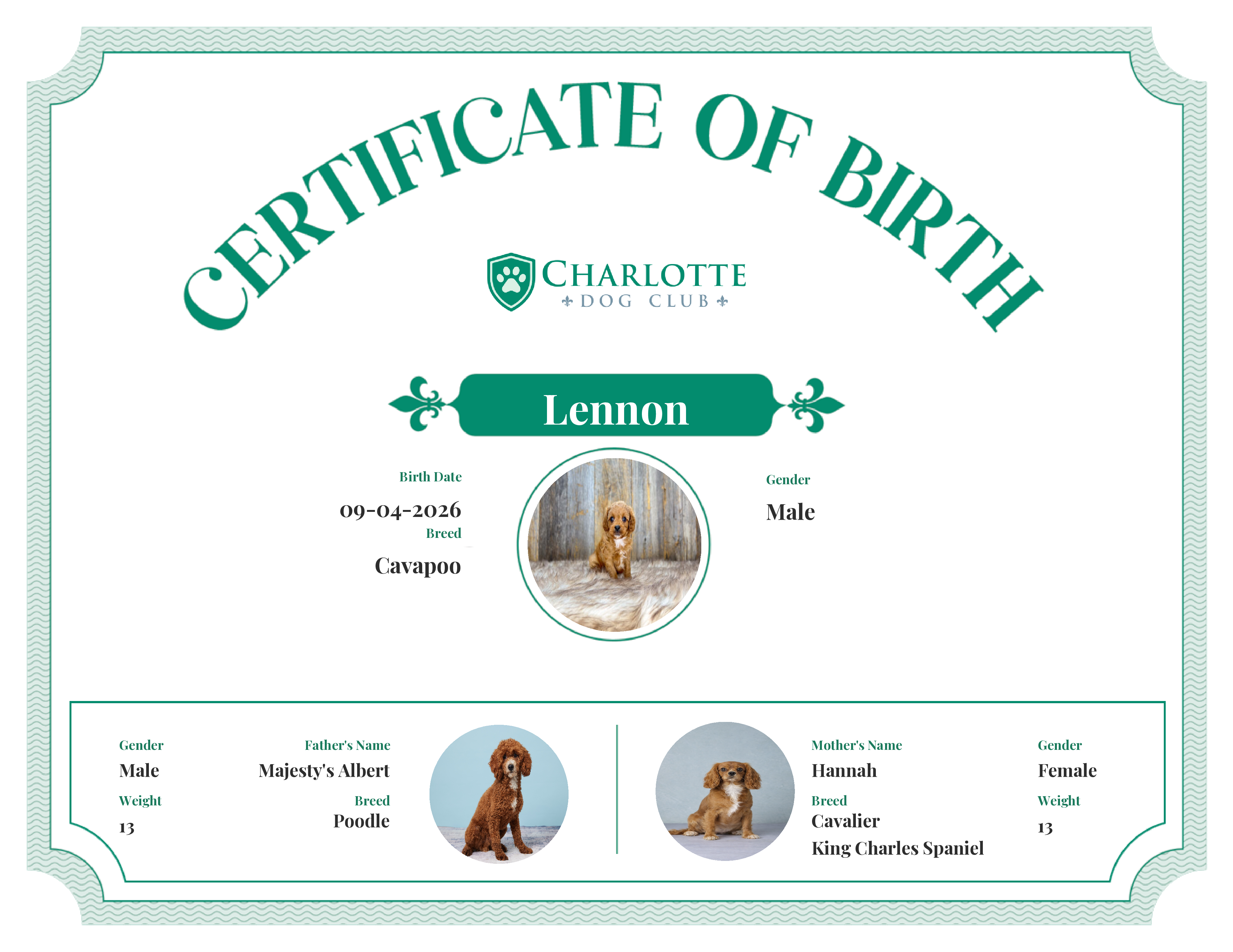 Lennon's Birth Certificate